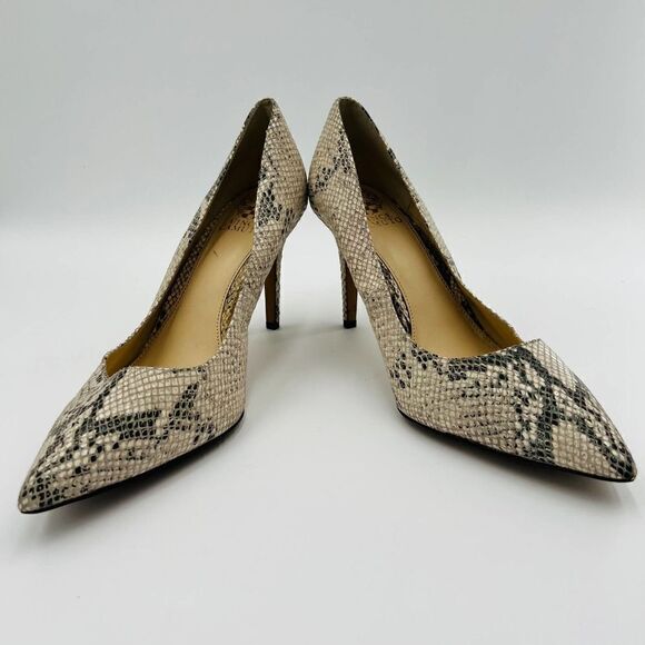 Vince Camuto Snake-Embossed Pumps Women's Shoes Size 11 - Picture 5 of 9